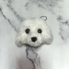✦ハンドメイド✦ 羊毛フェルト 犬 ぬいぐるみストラップ
