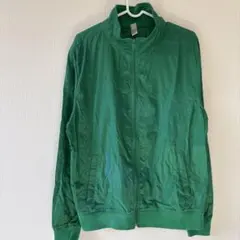 UNITED ATHLE 1597 グリーン ナイロンジャケット