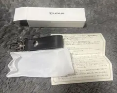 レクサス　オリジナル　キーホルダー　リフレクター　本革　抗菌加工　新品　非売品