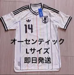 adidas サッカー日本代表 伊東純也 14番 アウェーユニフォーム Mサイズ