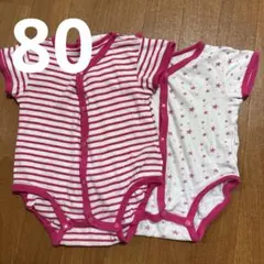 ベビーロンパース 80㎝ 2点セット