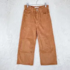 【リーバイス】レディース カジュアルパンツ コーデュロイ (M相当) 牛革パッチのサムネイル
