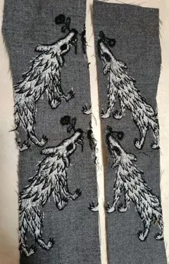 廃盤 正規品】ミナペルホネン ⚮̈﻿ wolf&flower 刺繍ブローチ - メルカリ