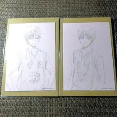 黒子のバスケ 帝光中 黒子 灰崎 アイキャッチイラストシート