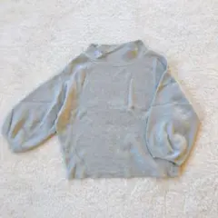 a.v.v ポワン袖 カットソー トップス L ライトグレー