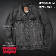 Levi’s TYPEⅢ TRUCKER JACKET 黒 M