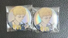 ハイキュー ジャンプGIGA 東京遠征2013夏 缶バッジ 月島蛍　2点セット
