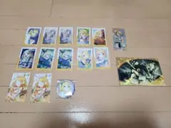 プロセカ　エピカ　缶バッジ　クリアしおり、ポストカード　リン　ノーマル　箔押し