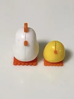 昭和 グリコ おまけ ニワトリ親子 2点セット