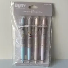 ダッフィー&フレンズ　フリクション　ボールペン　セット　ディズニーシー