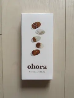 ohora ネイルシール ブラウン系 30枚入り
