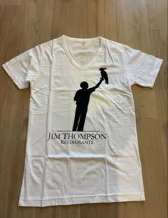 JIM THOMPSON 半袖 Vネック Tシャツ ホワイトのサムネイル
