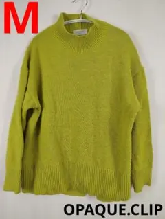 OPAQUE.CLIP　長袖　ニット　レディース(Mサイズ)