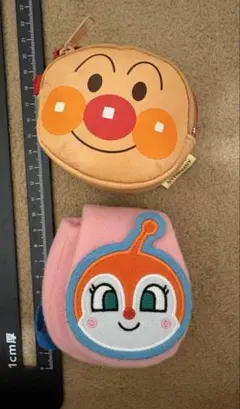 それいけアンパンマン　ミニリュック型ポーチ　小物入れ　2点セット