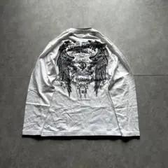 archive grunge layered long sleeve shirt