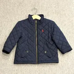 ⭐︎ラルフローレン⭐︎90 キルティングジャケット アウター　コート　ネイビー