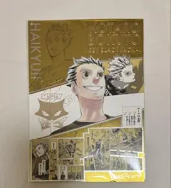 ハイキュー!!展 箔押しイラストカードコレクション 木兎光太郎①