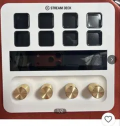 Stream Deck + White ホワイト 美品 公式シルバーノブ換装済 Stream Deck + White ホワイト 美品 公式シルバーノブ換装済 - メルカリ