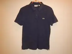 Lacoste ネイビー ポロシャツ　スリムフィット　US M