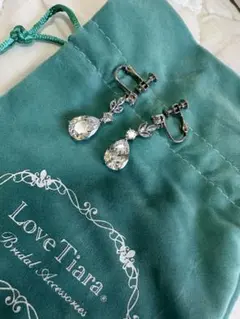 ラブティアラ エターナルジルコニア イヤリング ウェディング 結婚式 ブライダル