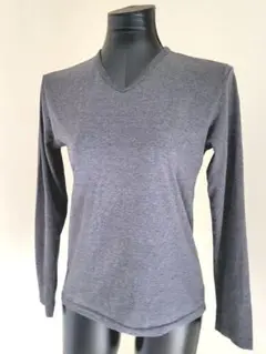 1【値下げ】送料込み OLEEG レディース カットソー Tシャツ 長袖 S