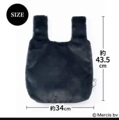 miffy ひょっこりのぞく ミッフィーがかわいい ふわもこファーバッグ