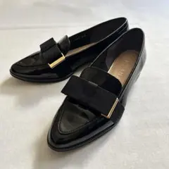 みゆ様用 / 美品⭐︎DIANAエナメル リボン オペラシューズ ポインテッドトゥ