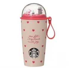スターバックス　バレンタイン2026 カップシェイプステンレスボトル ネコ