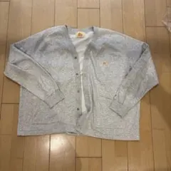 KELTY カーディガン グレー