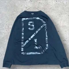 新品未使用品　DIESEL ディーゼル　プリントロングT シャツ　黒　M
