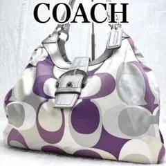 COACH Signature Shoulder Bag Rare Color