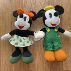 ミッキー&ミニーぬいぐるみ