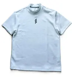 adidas コードカオス モックネック 半袖シャツ White XL