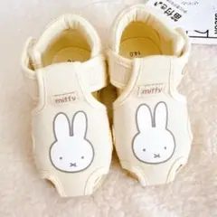 ミッフィー ベビーサンダル 14.0cm 笛付き クリーム色 女の子 かわいい
