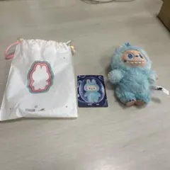 ラブブ　THE MONSTERS ぬいぐるみ 水色