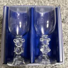 ミッキー　ミニー　ペアグラス　ワイングラス　未使用