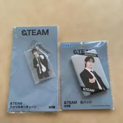 &TEAM NICHOLAS アクリルキーホルダー＆缶バッジセット
