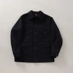 新品　SHIPS STANDARD カシミヤ混　ジャケット　XL 紺色　日本製のサムネイル