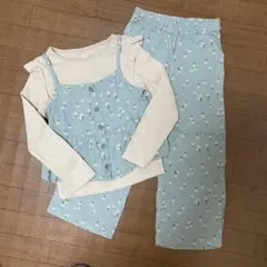 【美品】H&M 花柄セットアップコーデセット 110