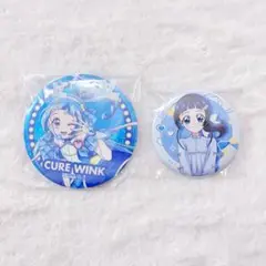 キミプリ ウインク 蒼風なな なな アニメージュ ファッション 缶バッジ