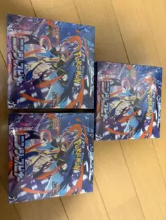 ポケモンカード　ニンジャスピナー　シュリンク付き　3BOX