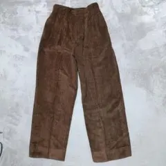 URBAN MAJORITY コーデュロイパンツ ワイドパンツ ブラウン系