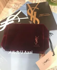 イヴサンローラン　オリジナルノベルティポーチ