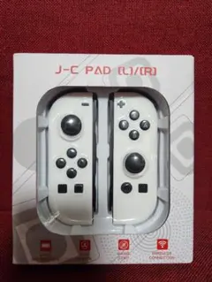 J-C PAD [L]/[R] コントローラー ホワイト 新品未使用