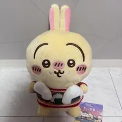 セブンイレブンコラボ　Ｃ賞ぬいぐるみ（うさぎ）　E賞ウッドツリー