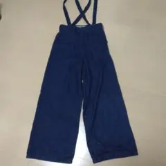 AMERICAN HOLIC ダークブルー サロペット