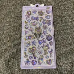 【新品未開封】　ボンボンドロップ　シール　マジカル　ハート パープル　クーリア