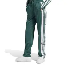 adidas サイドボタン アディブレイクパンツ グリーン