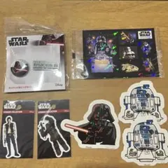 スター・ウォーズ　缶バッジ、ピンズ、ステッカー　まとめ売り