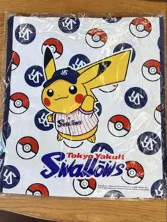 東京ヤクルトスワローズ　ポケモンバッグ クリアファイルセット　未開封